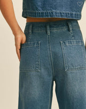 Load image into Gallery viewer, Washed Denim Pants
