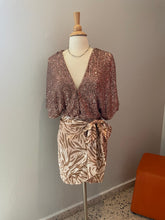 Load image into Gallery viewer, Mocha Gold Bodysuit
